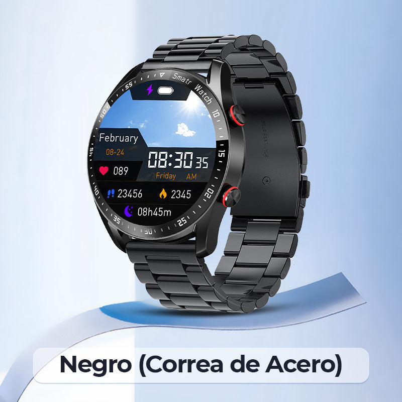 Nuevo reloj inteligente multifuncional ✨Soporta IOS y Android.