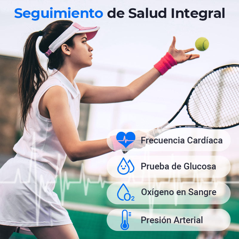 Nuevo reloj inteligente multifuncional ✨Soporta IOS y Android.