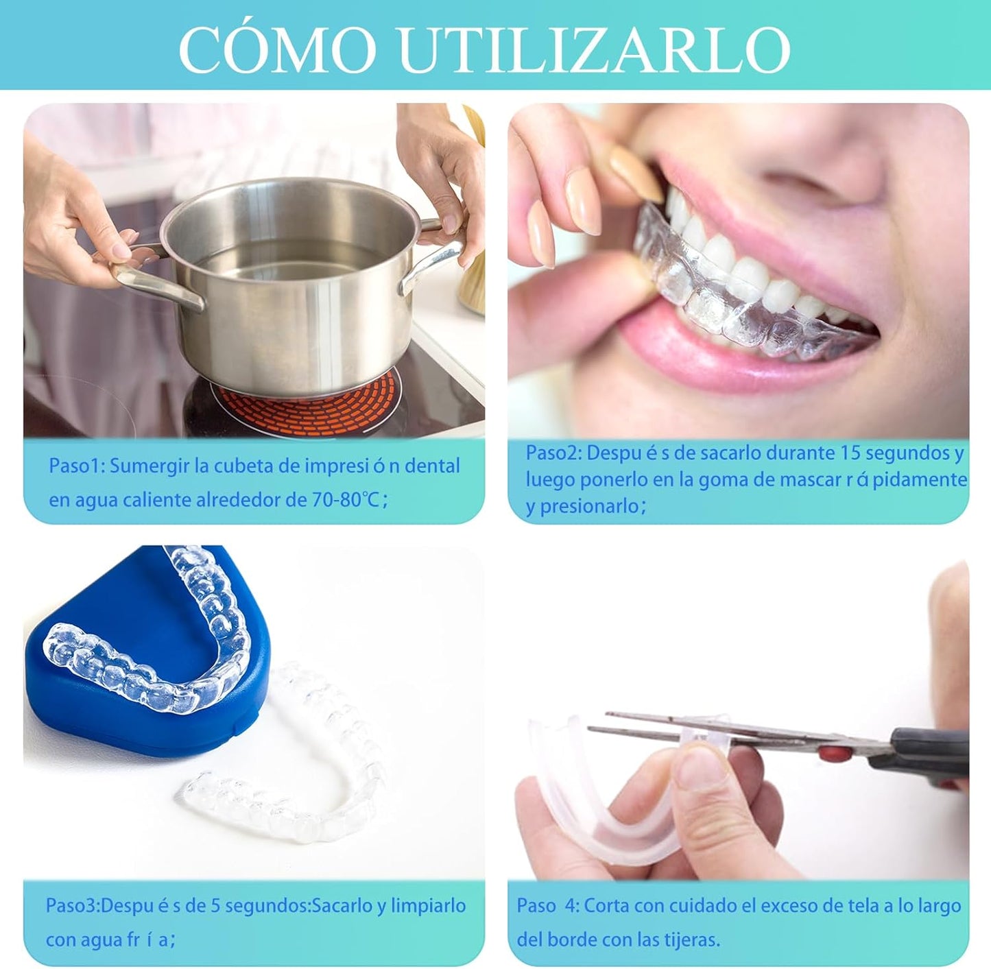 Férula Protección Dental /EVITA Bruxísmo / Roncar / Apnea del sueño